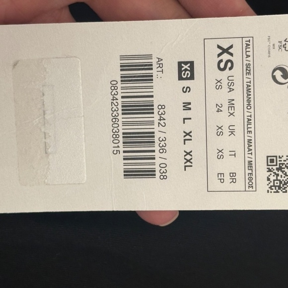 NWT Zara New Snake Skin Belted Women's Dress Size XS - Picture 15 of 16